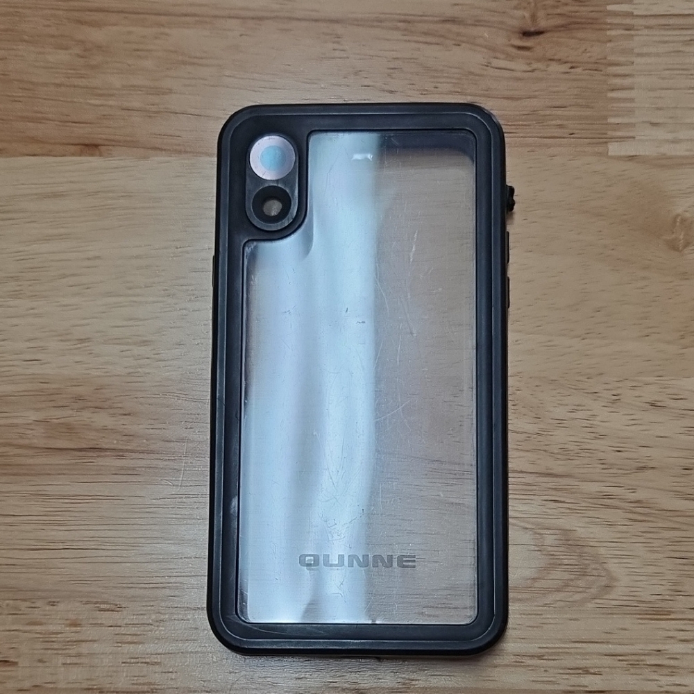 Black and Clear Phone Case